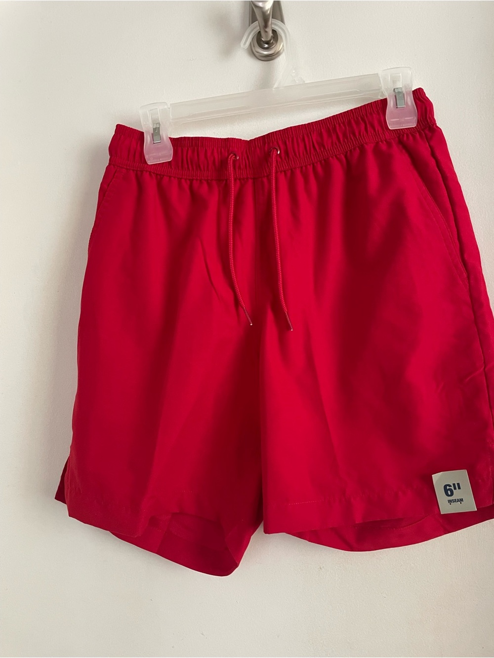 George Bright Red Women's Drawstring Bermuda Shorts